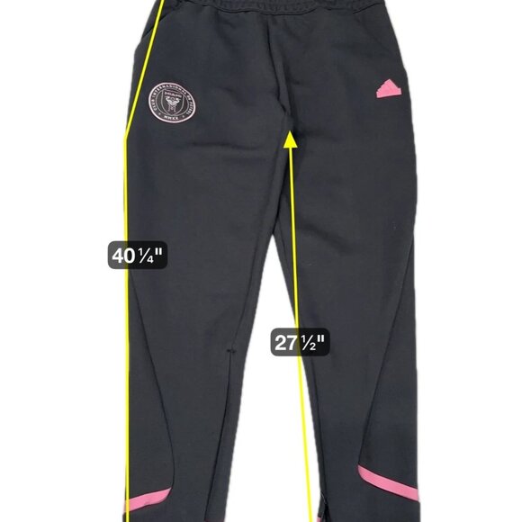 INTER MIAMI 2023 2024 TRAINING FOOTBALL PANTS ADIDAS TRACK JERSEY Men's Large - Picture 2 of 16